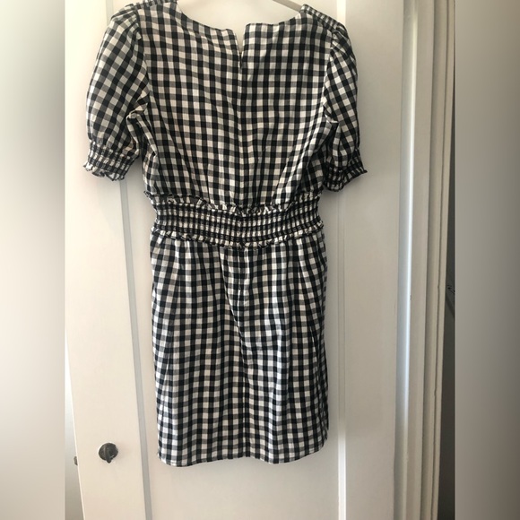 Sezane Sixtine Gingham Dress New With Tags Size 38/6 - Picture 3 of 9